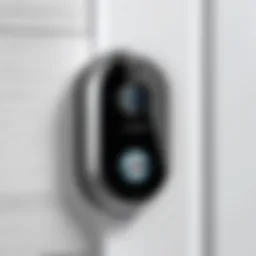 Amcrest Video Doorbell showcasing modern design