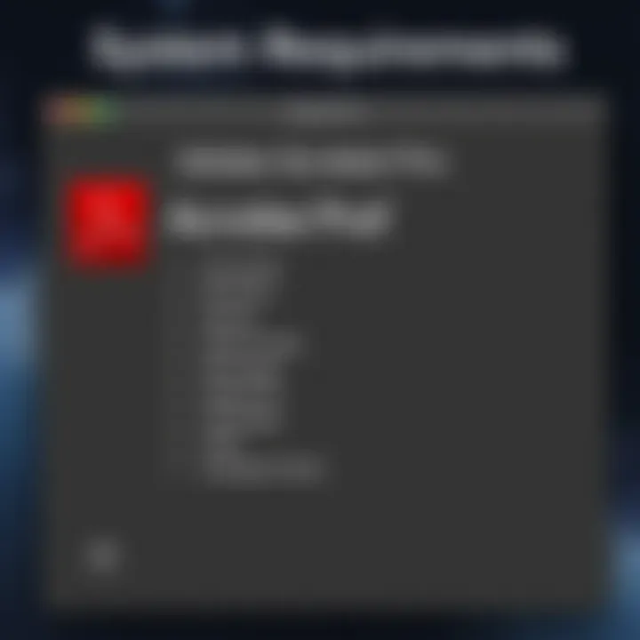 System Requirements for Adobe Acrobat Pro System requirements for Adobe Acrobat Pro on Mac