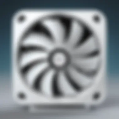 Energy efficiency ratings displayed for the Arctic Wind Fan highlighting its eco-friendly technology.