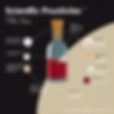Diagram illustrating the science behind argon gas preservation