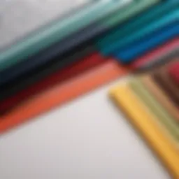 Showcase of various Bazzill Basics Paper colors and textures