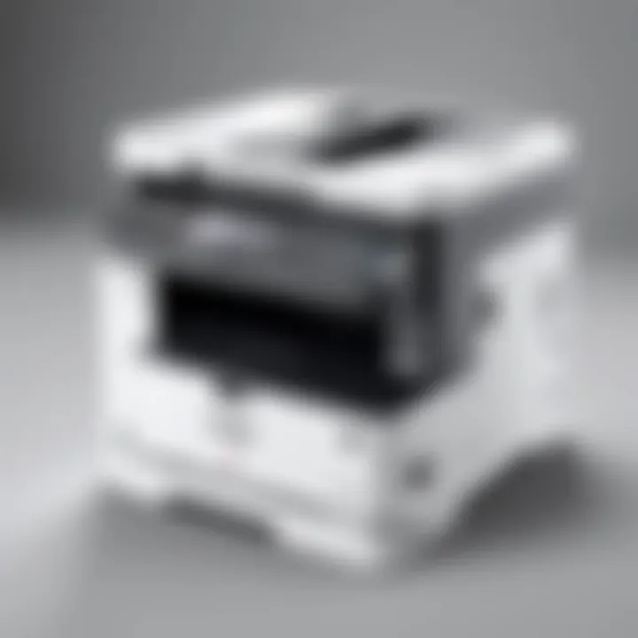 Connectivity options of Canon laser printer