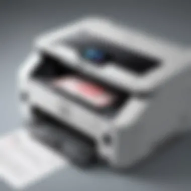 User-friendly interface of Canon printer