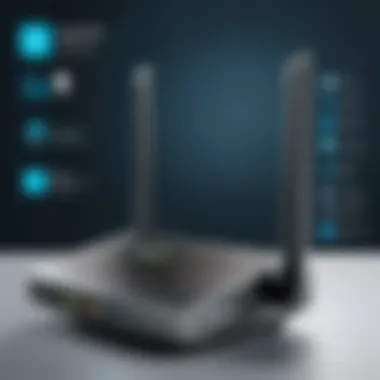 Detailed view of TP-Link WiFi extender features and specifications