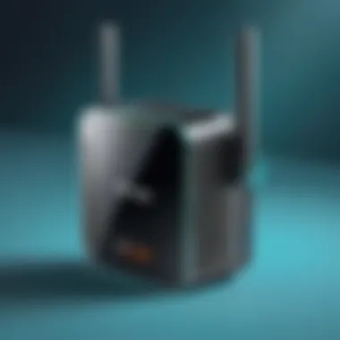 Cutting-edge TP-Link WiFi extender showcasing modern design