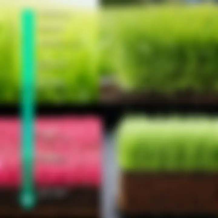 A comparison chart of various automatic lawn fertilizer systems, outlining features and benefits.