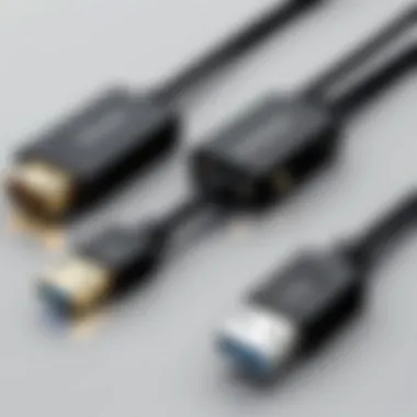 Comparison of Connectivity Options Comparison chart of USB null modem cables and other connectivity options