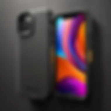 Sleek Design of OtterBox Symmetry Case Sleek design of the OtterBox Symmetry Series case for iPhone 12