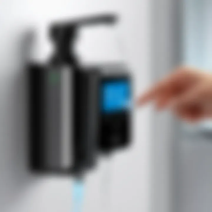 User-friendly interface of the Tropro dispenser in action