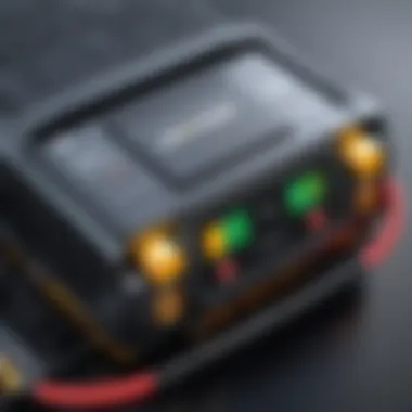 Advanced Battery Jumper with Safety Mechanisms Versatile battery jumper with built-in safety features