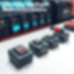 Selection of Drill Master replacement batteries