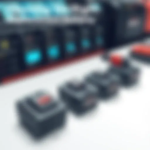 Selection of Drill Master replacement batteries