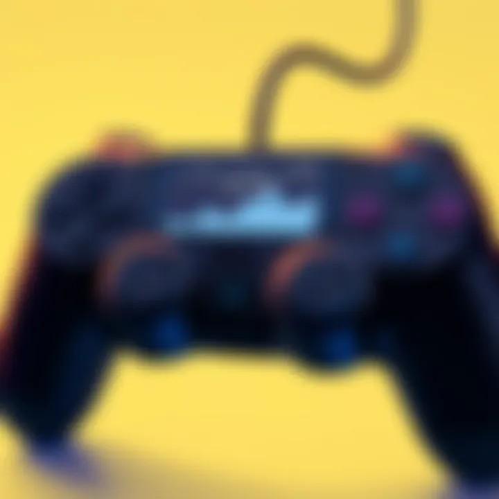 Close-up of the performance metrics showcasing the responsiveness of the controller