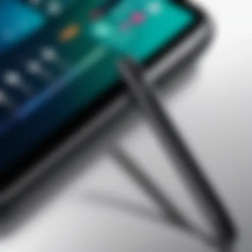 Detailed view of a replacement stylus for LG Stylo 4