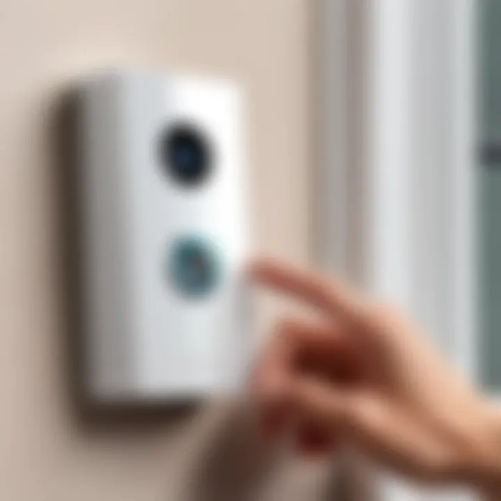 Wireless chime system installation