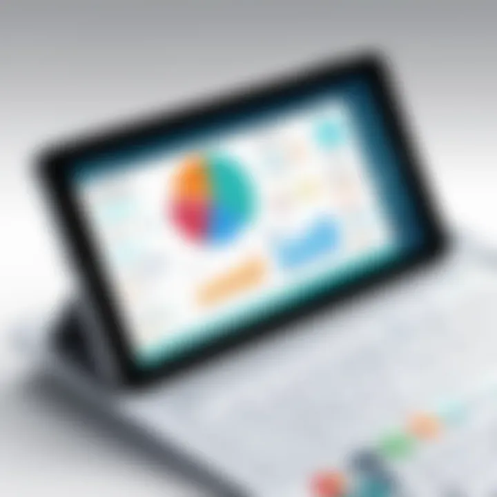 Infographic showing market trends for tablet card readers