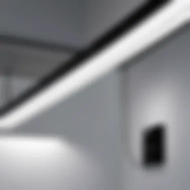Flexible Installation of LED Shop Lights Flexible installation options for linkable LED shop lights