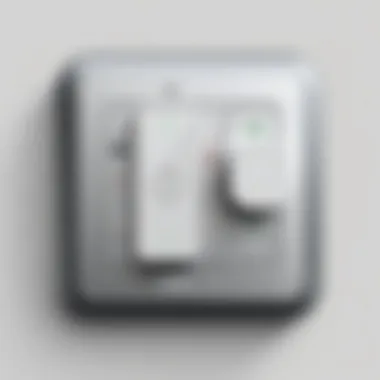 Close-up of the iDevices dimmer switch interface and controls