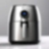 Elegant design of the Bella Pro Air Fryer showcasing its sleek exterior.