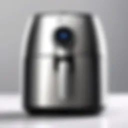 Elegant design of the Bella Pro Air Fryer showcasing its sleek exterior.