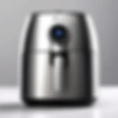 Elegant design of the Bella Pro Air Fryer showcasing its sleek exterior.