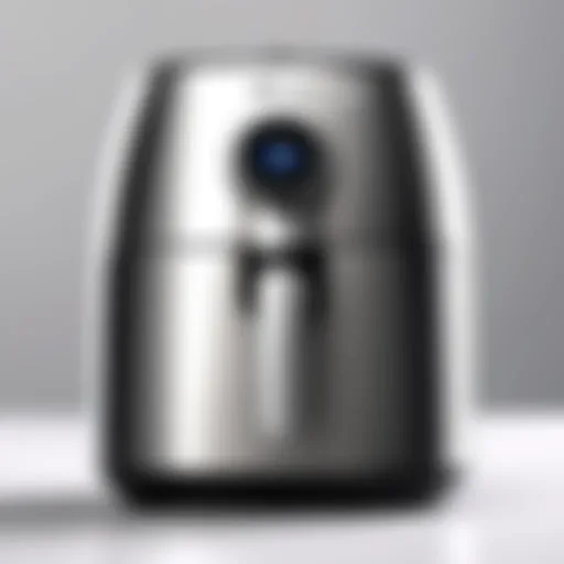 Elegant design of the Bella Pro Air Fryer showcasing its sleek exterior.