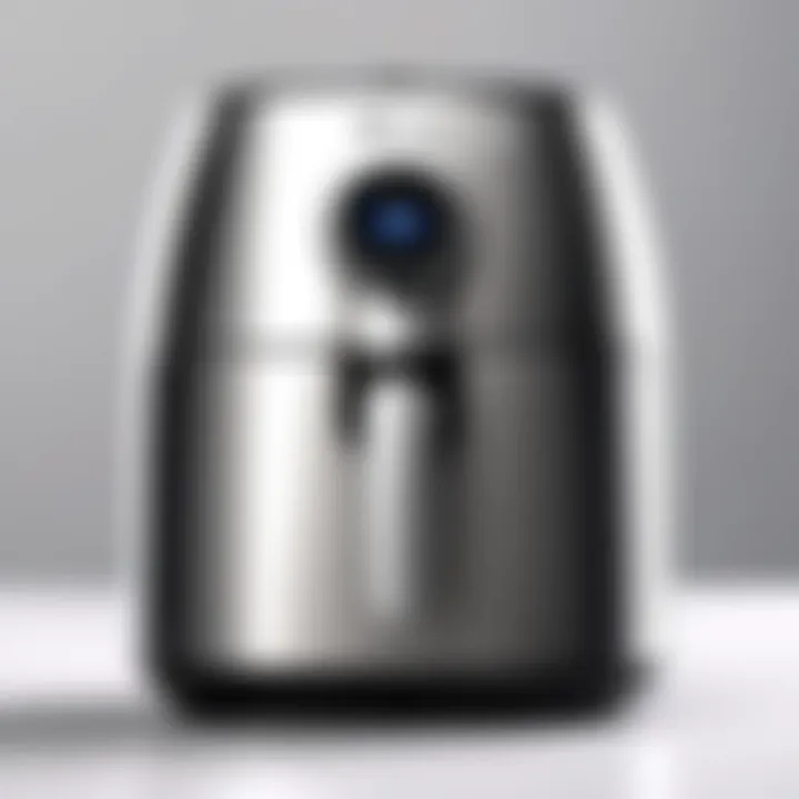 Elegant design of the Bella Pro Air Fryer showcasing its sleek exterior.
