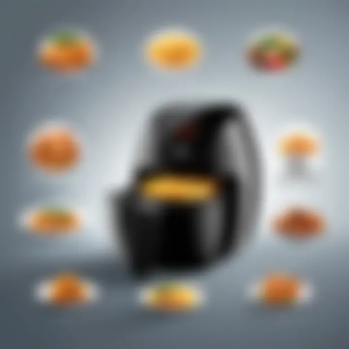 User-friendly interface of the Bella Pro Air Fryer highlighting easy controls.