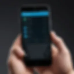User interface of Jethro Phones showcasing simplicity and accessibility