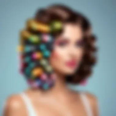 Hot rollers in diverse sizes for versatile styling options