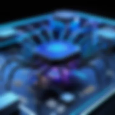 Visual representation of the integration of Coospider UV light into electronic devices.