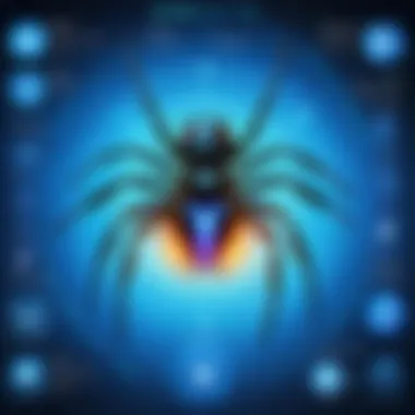 Applications of Coospider UV Light in Pest Control Diagram showcasing the applications of Coospider UV light in pest control.