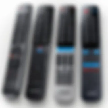 Unique Features of Samsung Remotes Comparison of various Samsung remotes highlighting unique features