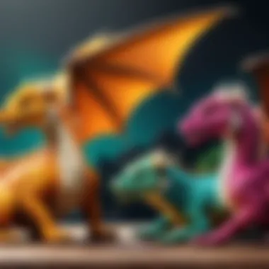 Historical Evolution of Stuffed Dragons Historical evolution of stuffed dragons in consumer culture.