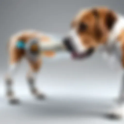 Advanced technology integrated into dog bones for enhanced health benefits.