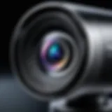 Advanced Foscam webcam displaying high-resolution video