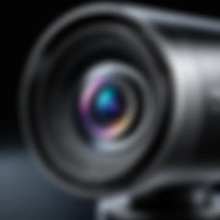 Advanced Foscam webcam displaying high-resolution video