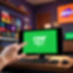 A vibrant screenshot showcasing players engaging in a Jackbox party game