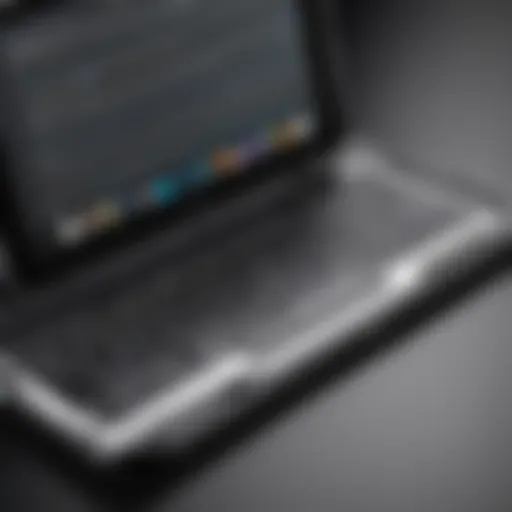 Stylish keyboard case for Kindle Fire HD 8 with a sleek design
