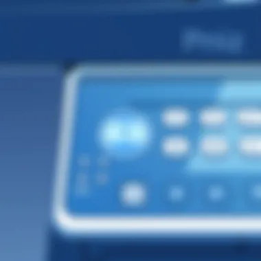 Printer Controls and Features Close-up of printer features and controls