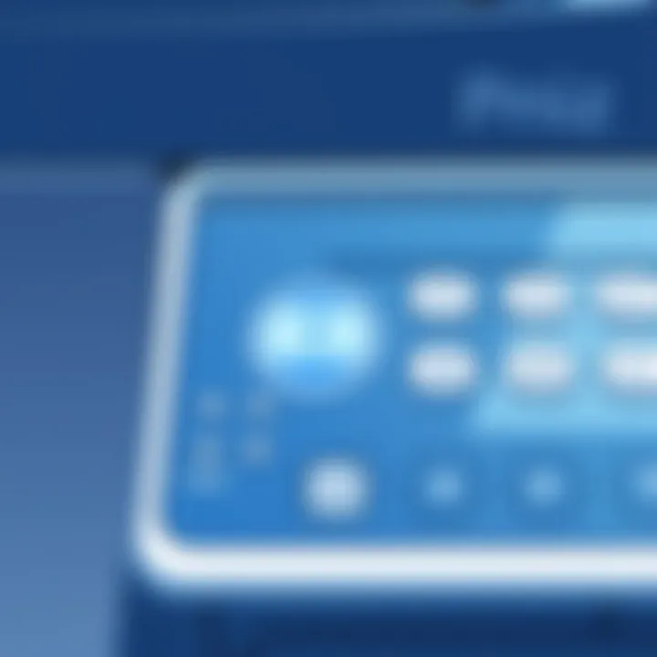 Printer Controls and Features Close-up of printer features and controls