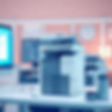 Enhancing Efficiency with Multifunction Devices Efficiency in workspace with multifunction device