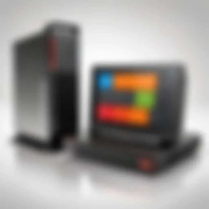 Comparison chart illustrating the benefits and drawbacks of Lenovo thin client desktops.