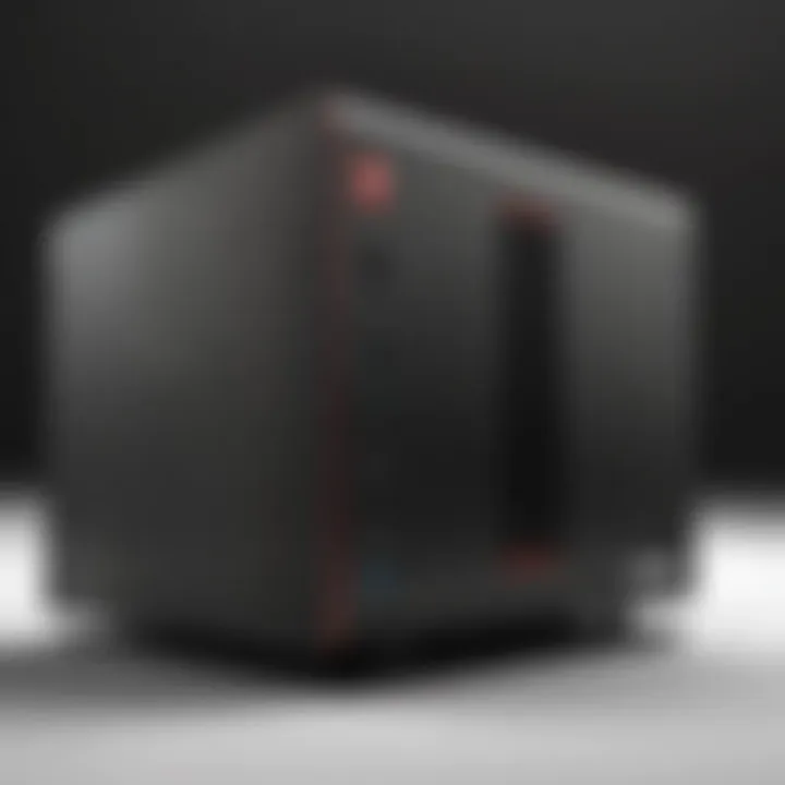 Detailed specifications table of Lenovo thin client desktops highlighting features.