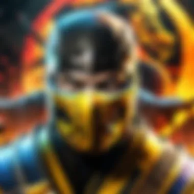 Vibrant Graphics in Mortal Kombat Gameplay Engaging battle scene highlighting the vibrant graphics of the game