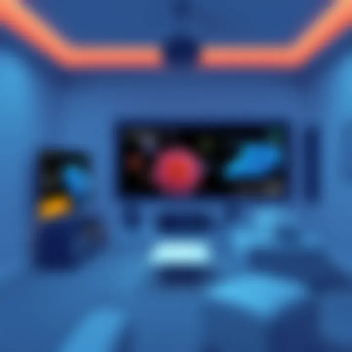 Home Theater Setting for the Optoma ZH403 Projector Ideal setting for using the Optoma ZH403 projector in a home theater