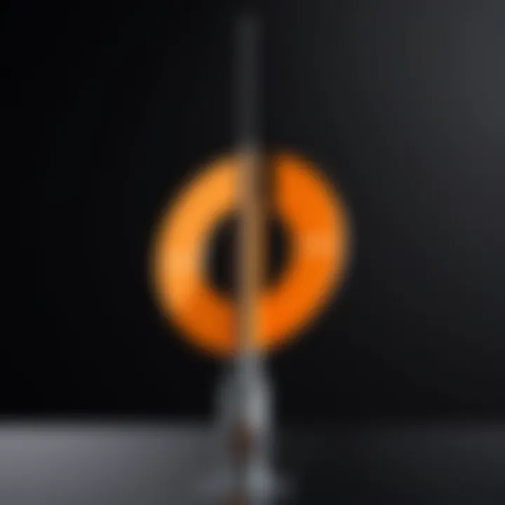 Infographic comparing the performance of the Orange CB antenna with other models in the market.