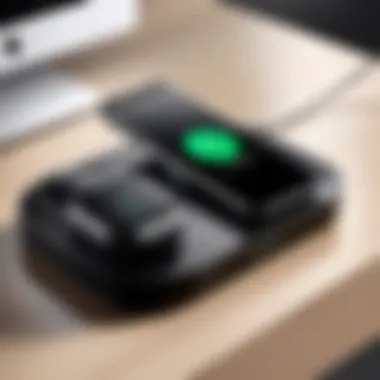 Samsung Wireless Charging Dock showcasing sleek design