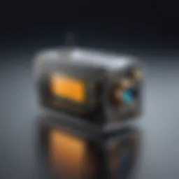 Compact and advanced spy listening device showcasing modern technology