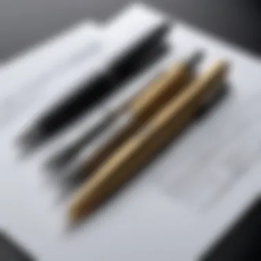 Personalized Staples engraved pen displayed elegantly on a professional desk